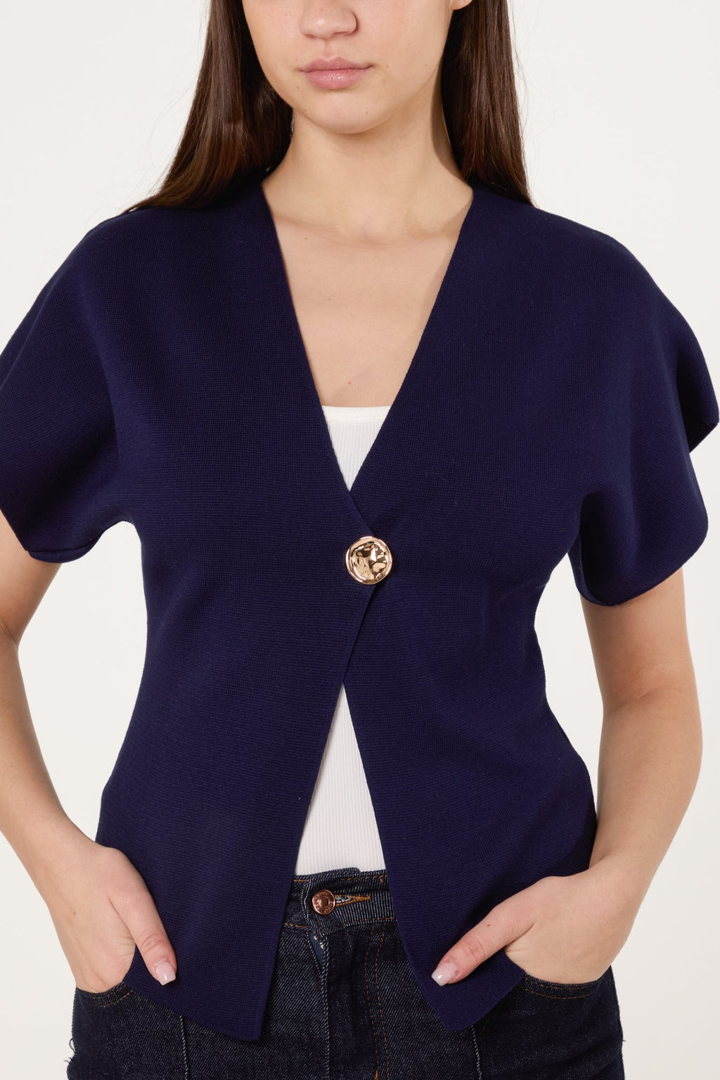 Kimono Cardigan - Navy