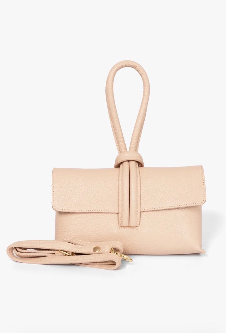 The Staple Loop Bag - Nude