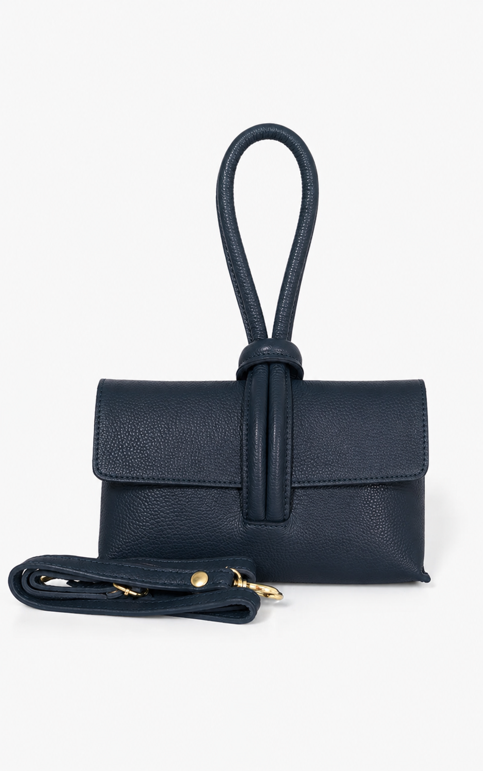 The Staple Loop Bag - Navy
