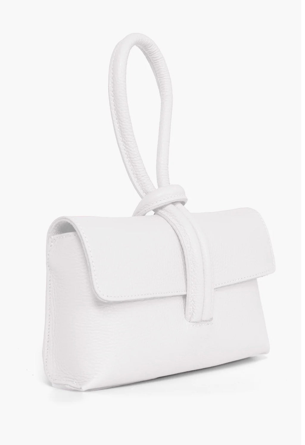 The Staple Loop Bag - White