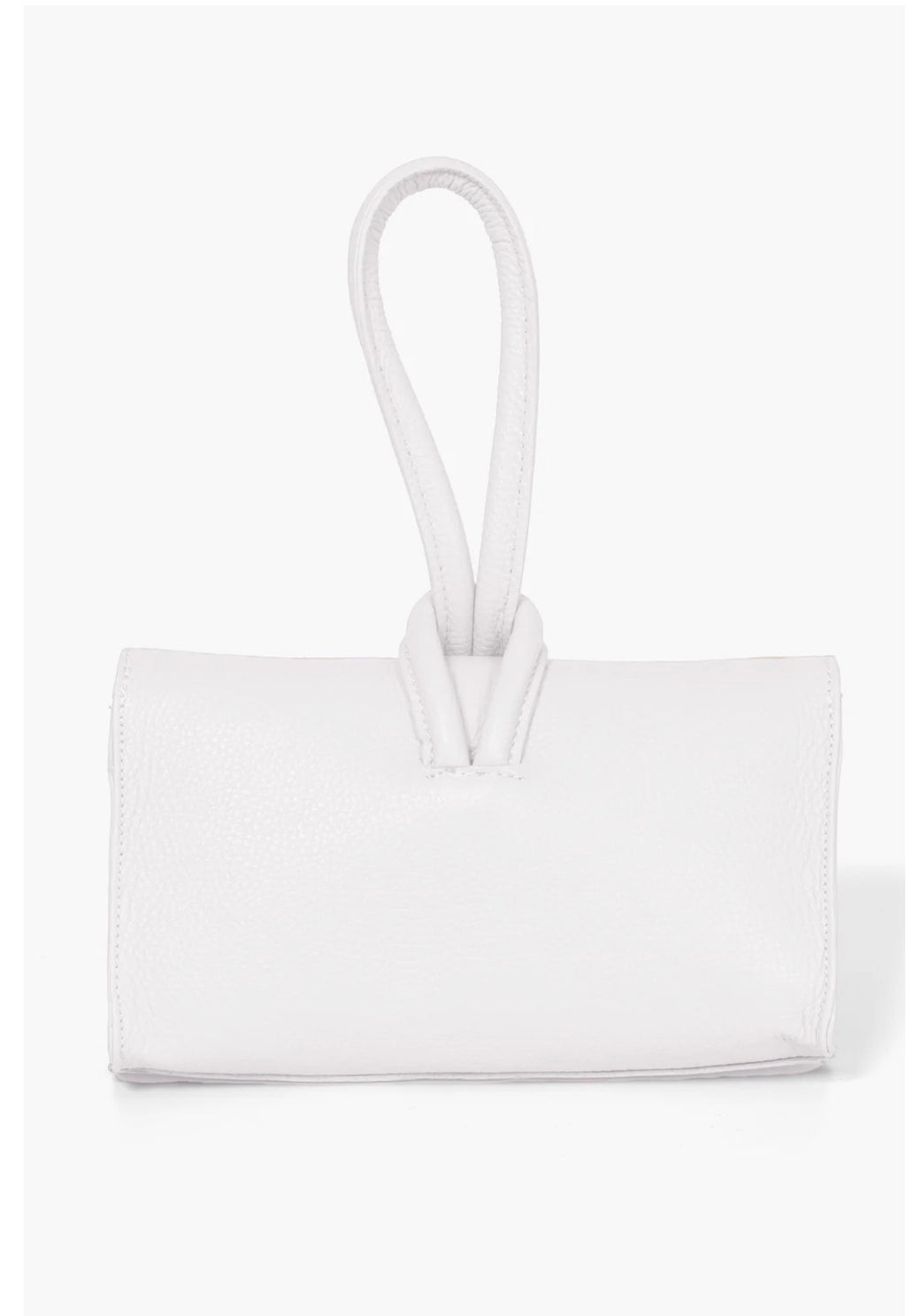The Staple Loop Bag - White