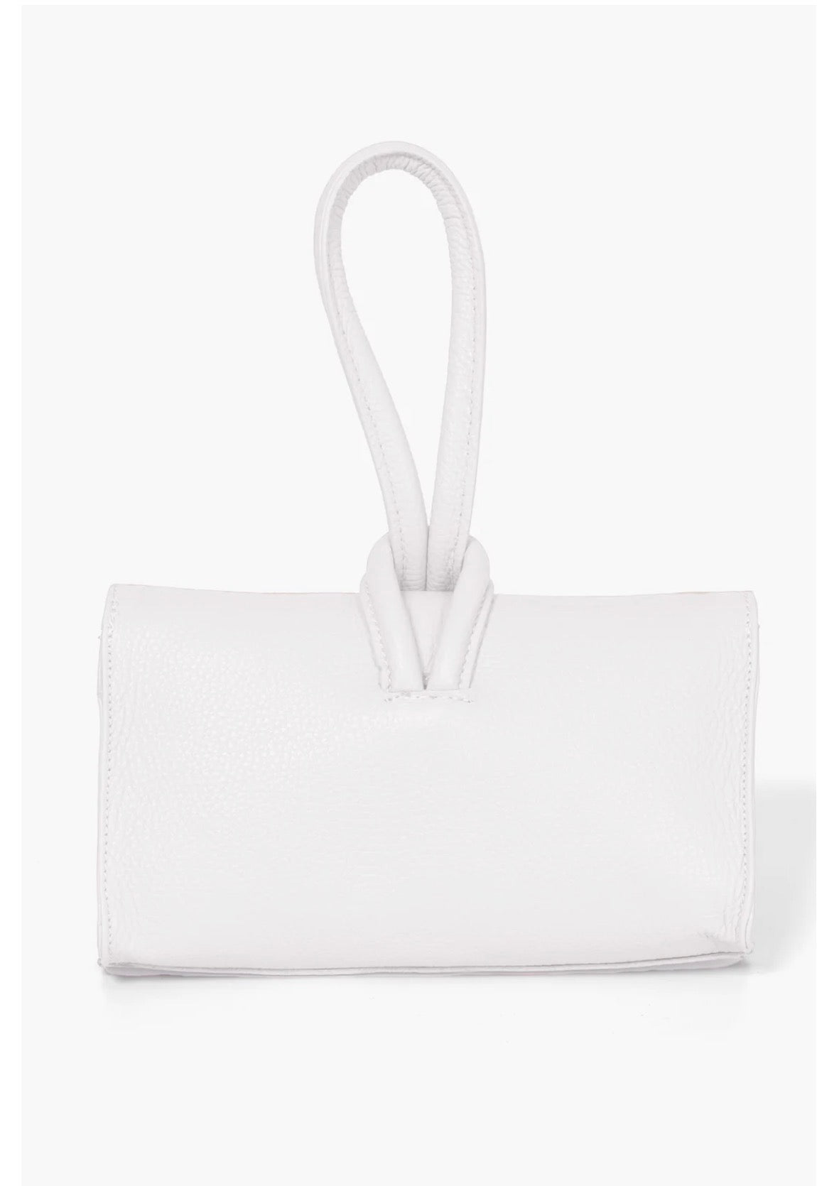 The Staple Loop Bag - White