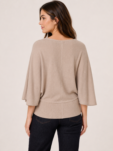 Grace Drape Knit - Beige