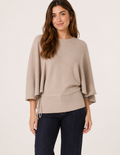 Grace Drape Knit - Beige