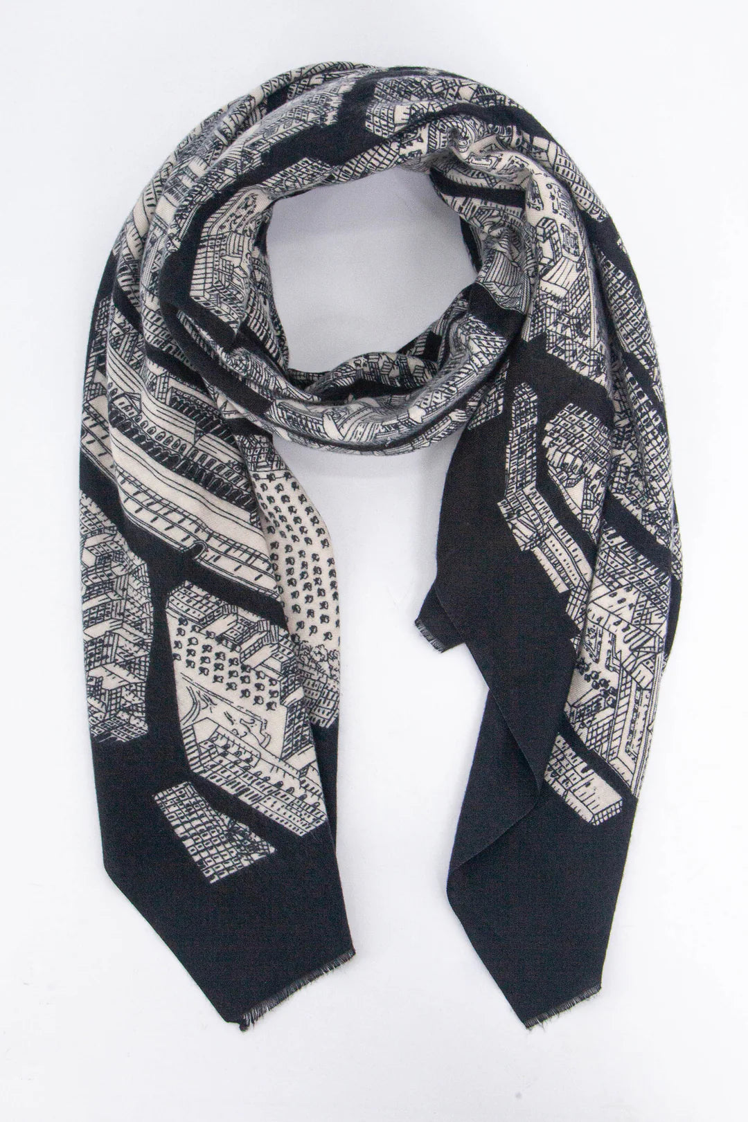 City Scarf - Black
