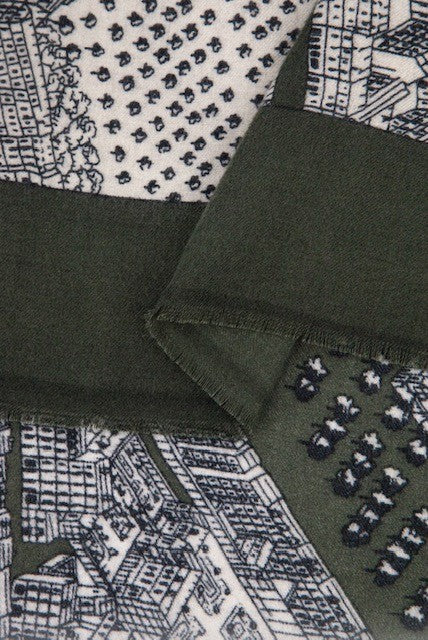 City Scarf - Khaki