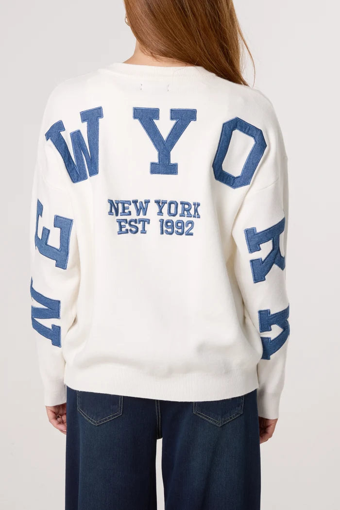 The New York Jumper - Ivory